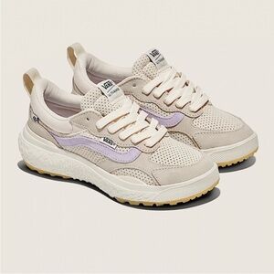Vans Mte UltraRange Neo VR3 Shoe Perf Suede White/Purple Women 6.5 US